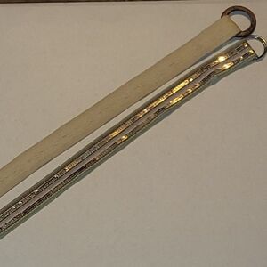 Gold Sequin Pastels Belt ONLY!